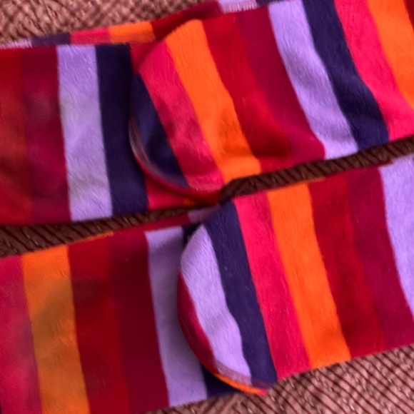Polar Feet Vibrant Striped Casual fleece Socks - Picture 6 of 16